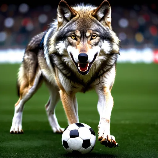 Prompt: soccer
wolf
