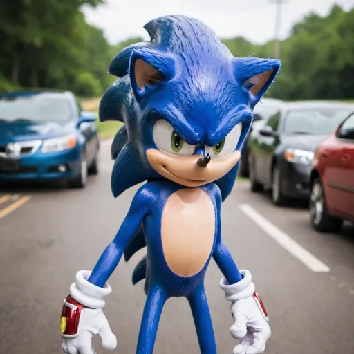 Prompt: SONIC