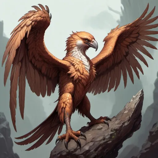 Prompt: Harpy claw fantasy art single item dnd style
