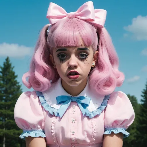 Prompt: Melanie Martinez  crybaby 



