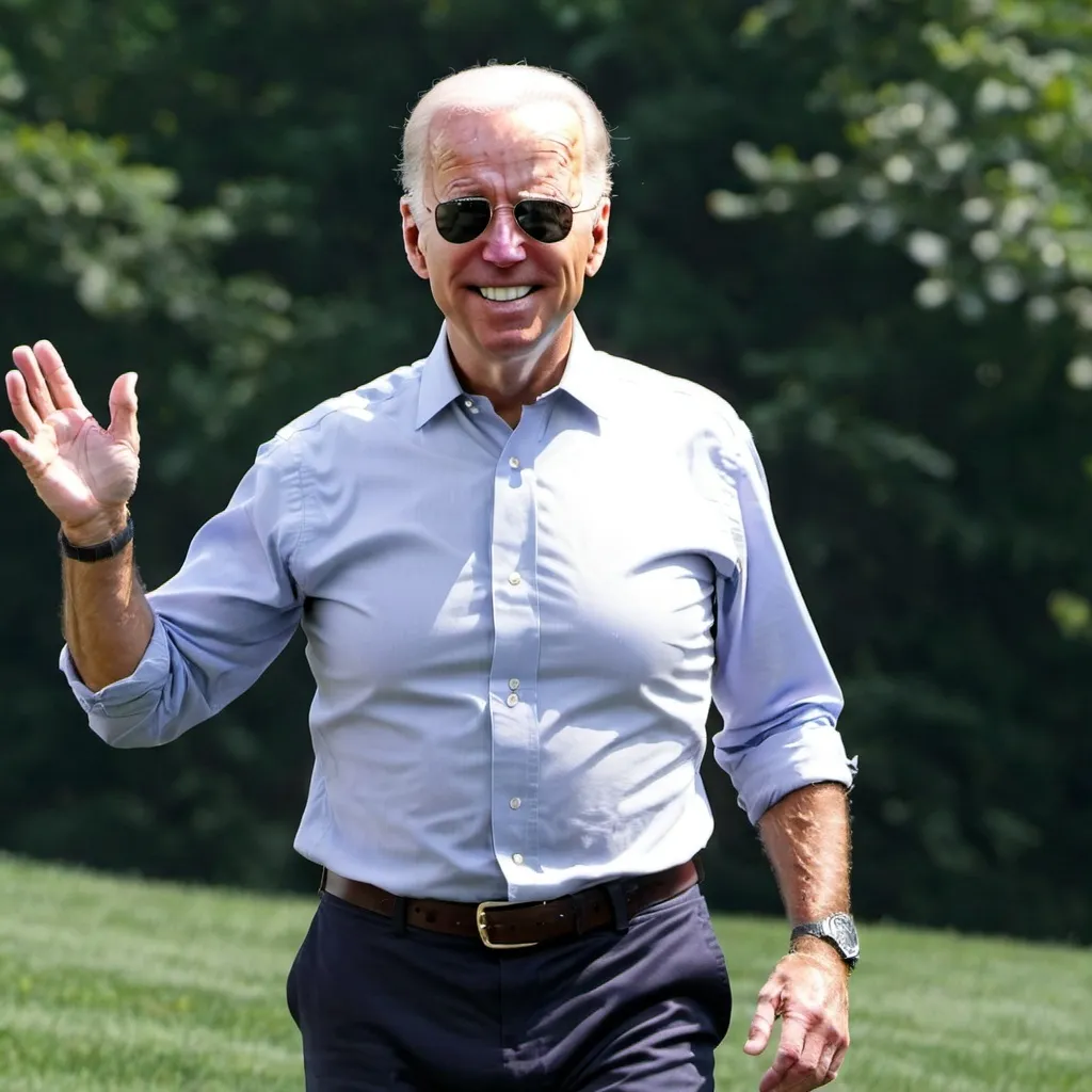 Prompt: pregnant joe biden