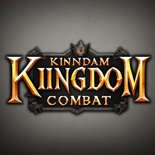 Prompt: kingdom combat text effect
