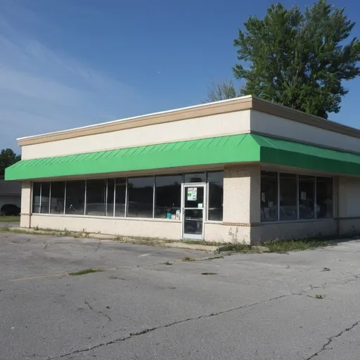 Prompt: Abandoned Dollar Tree


