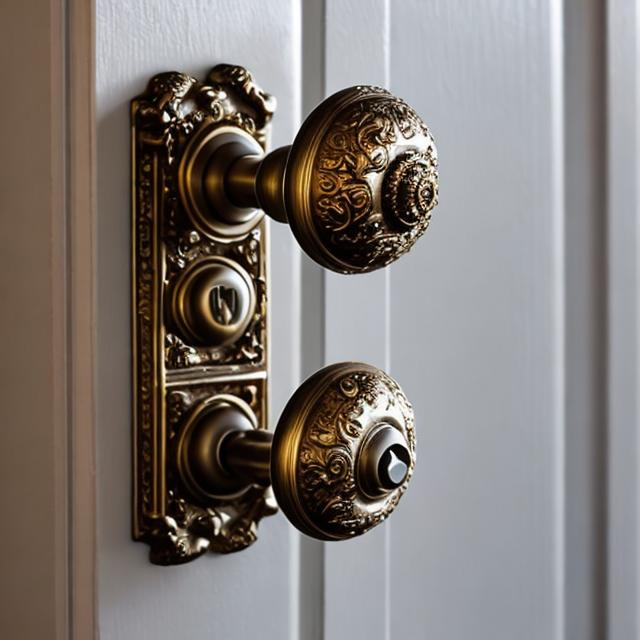 Prompt: Highly attractive doorknob 