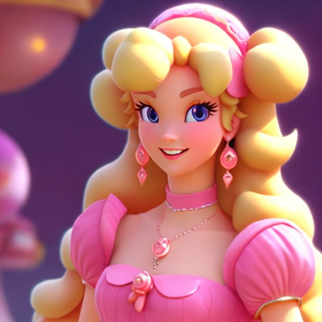 Prompt: Princess Peach