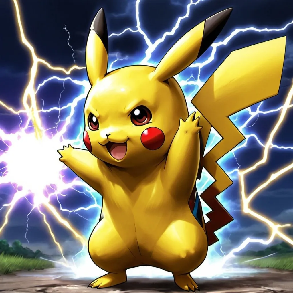 Prompt: --------------------------
|     Pikachu            |
|------------------------|
| Type: Electric         |
| Rarity: Common         |
| HP: 60                 |
|------------------------|
| Thunder Shock (20)     |
|    Flip a coin. If heads, the           |
|    Defending Pokémon is now Paralyzed.  |
| Quick Attack (10+)     |
|    Flip a coin. If heads, this attack   |
|    does 10 damage plus 10 more damage.  |
| Weakness: Fighting     |
| Resistance: Steel     |
| Retreat Cost: 1       |
|------------------------|
| "When several of these Pokémon gather   |
| together, their electricity could build |
| and cause lightning storms."            |
|------------------------|
| Created by: [Your Name]|
| Date: [Date of Creation]|
--------------------------
