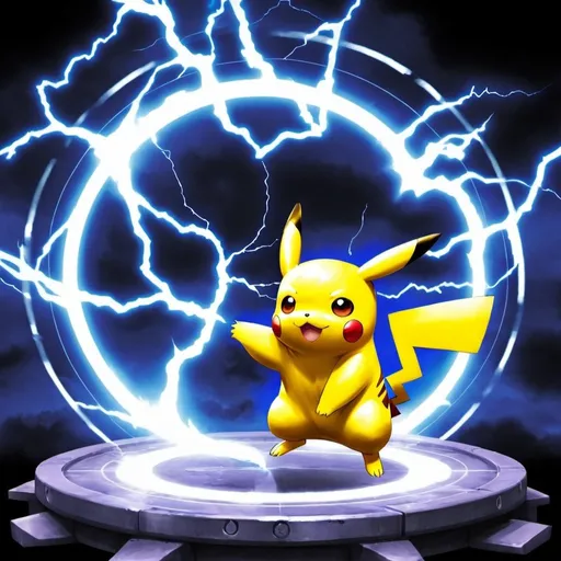 Prompt: --------------------------
|     Pikachu            |
|------------------------|
| Type: Electric         |
| Rarity: Common         |
| HP: 60                 |
|------------------------|
| Thunder Shock (20)     |
|    Flip a coin. If heads, the           |
|    Defending Pokémon is now Paralyzed.  |
| Quick Attack (10+)     |
|    Flip a coin. If heads, this attack   |
|    does 10 damage plus 10 more damage.  |
| Weakness: Fighting     |
| Resistance: Steel     |
| Retreat Cost: 1       |
|------------------------|
| "When several of these Pokémon gather   |
| together, their electricity could build |
| and cause lightning storms."            |
|------------------------|
| Created by: [Your Name]|
| Date: [Date of Creation]|
--------------------------
