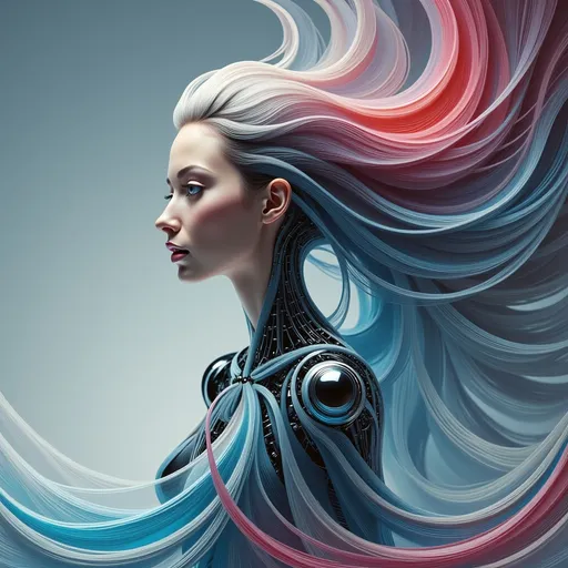 Prompt: The magistic android exemplifies a remarkable fusion of artistry and technology, featuring flowing hair that simulates organic movement, enhancing its aesthetic allure. Its robotic limbs are engineered for precision and agility, enabling a wide range of motion and functionality. With advanced cyberkinetic capabilities, this android can interact seamlessly with its environment, processing information in real-time to execute complex tasks. This innovative creation not only showcases the potential of robotics but also raises intriguing questions about the future of human-android interaction.




