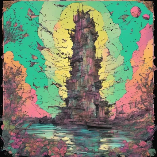 Prompt: the tower tarot 