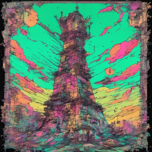 Prompt: the tower tarot 