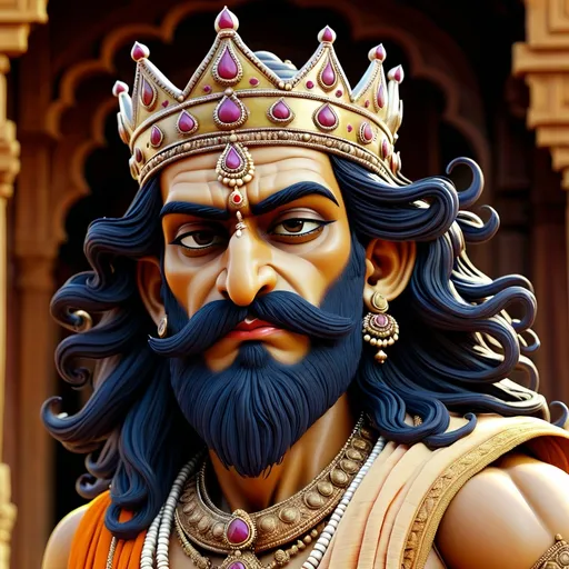 Prompt: King of Maharana kumbha 