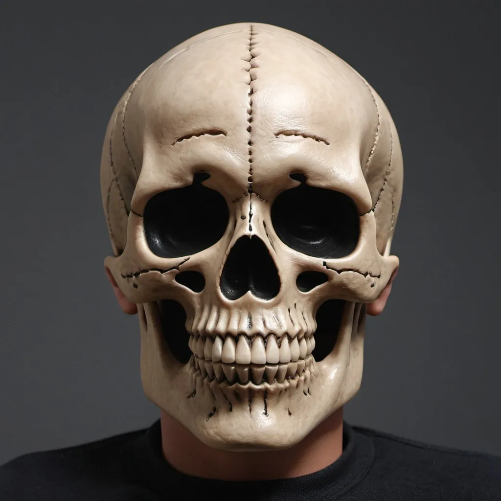 Prompt: photorealistic Manuel "Manny" Calavera