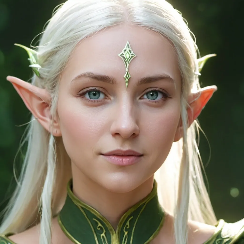 Prompt: light elf