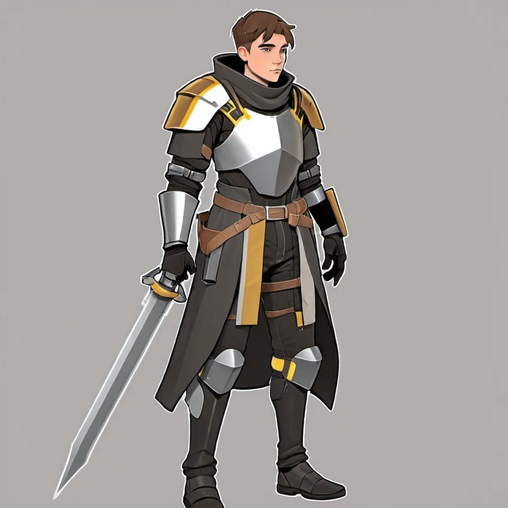 Prompt: Sci-fi Knight 