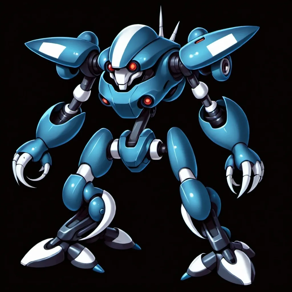 Prompt: Sci-fi mecha 