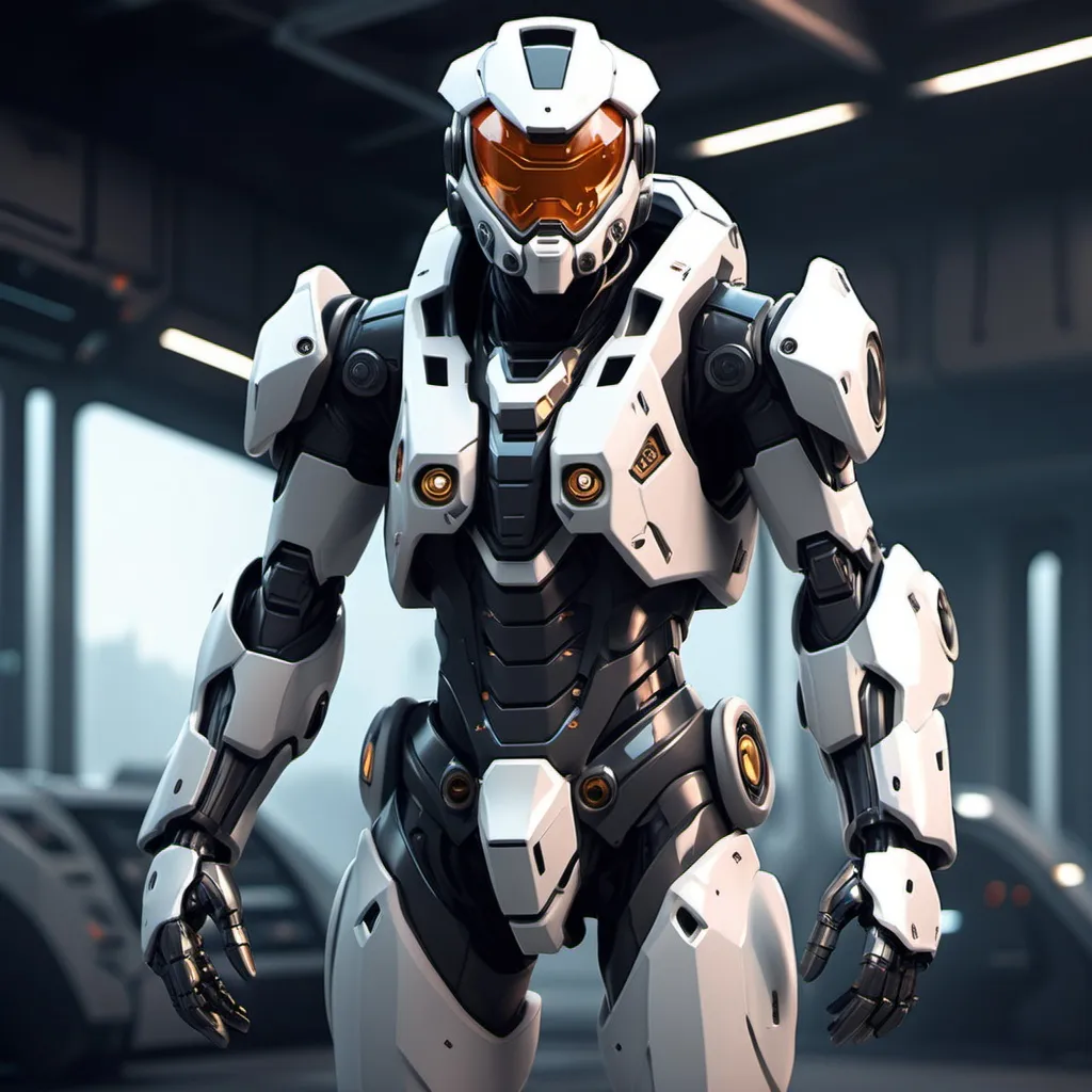Prompt: Sci-fi mecha pilot protagonist 
