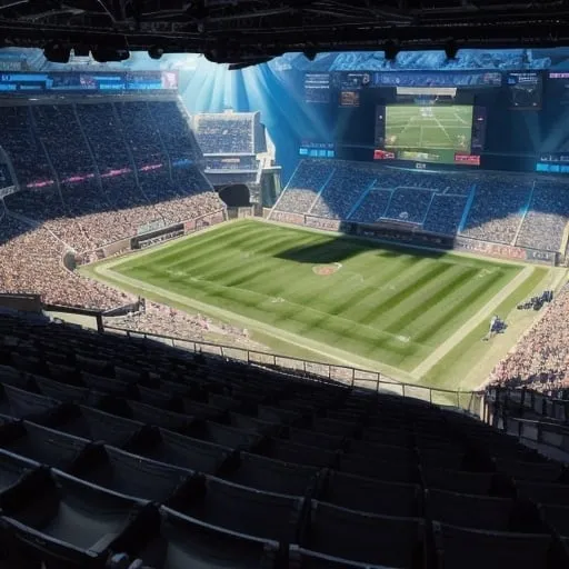 Prompt: league of legends stadium