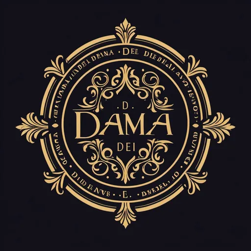 Prompt: logo for Dama Dei
