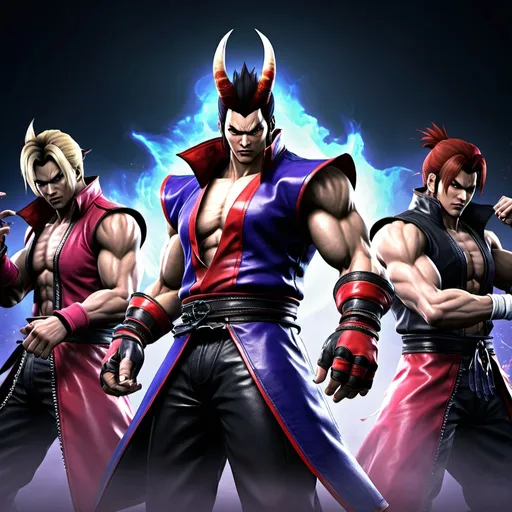 Prompt: tekken 7 dark fantasy