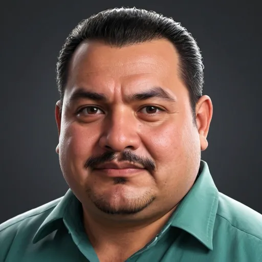 Prompt: avatar headshot Mexican Man 40s chubby