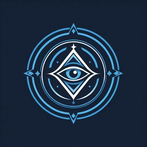 Prompt: (logo), name: “blue magic”, (modern, sleek design), incorporating elements of mysticism and wonder, emphasis on shades of blue (navy, sky blue, azure), magical symbols, minimalist, clean lines, professional; balanced composition appropriate for branding, eye-catching yet simple, high-quality, appealing to target audience.