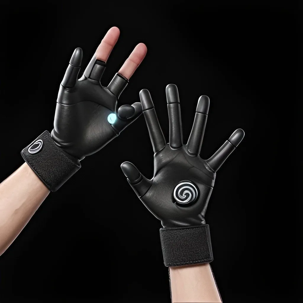 Prompt: A Hand Gesture Tracker in the Form of a Glove for Use with VR.