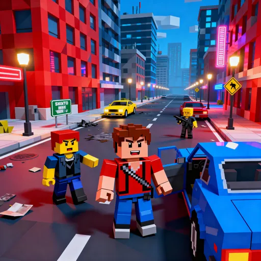 Prompt: gta roblox