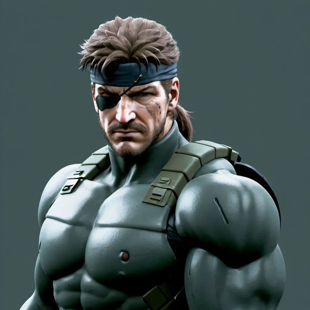 Prompt: Solid Snake