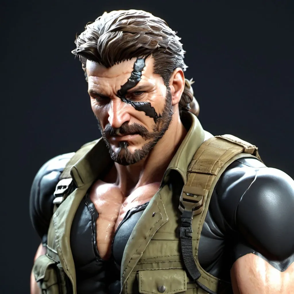 Prompt: Venom Snake