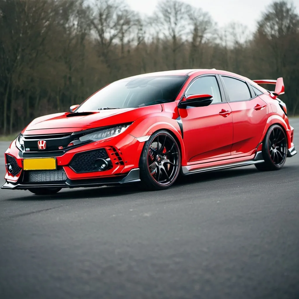 Prompt: honda civic type r tuning