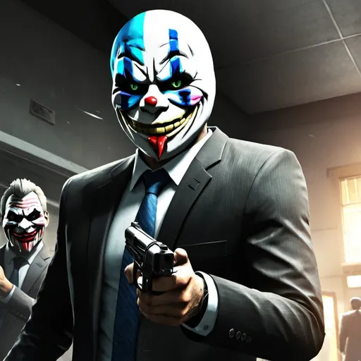 Prompt: Payday 2