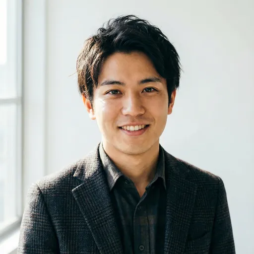 Prompt: @Yoshi Atchi , detailed clothing, realistic, natural lighting , white background, facing right into the camera, an eager young man 