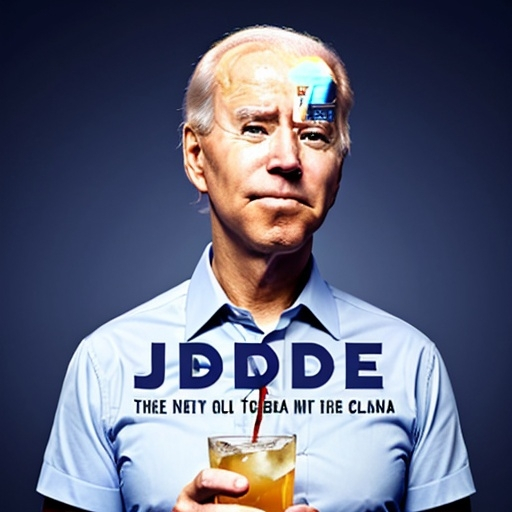 Prompt: joe biden soda