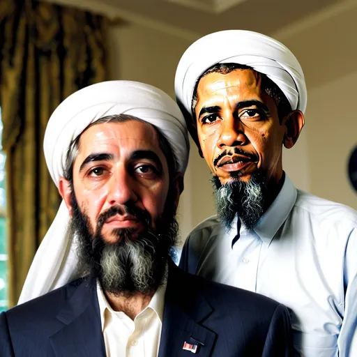 Prompt: osama-obama