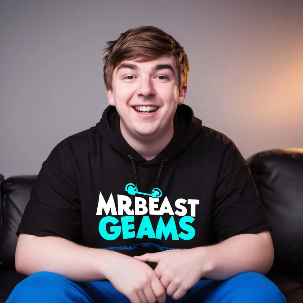 Prompt: mrbeast beast games