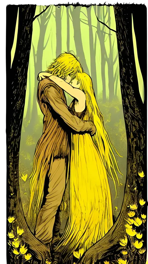 Prompt: Hurry to the ragged wood
For there
I will drive all those
Lovers out and cry
O, my share of the world
O, yellow hair
