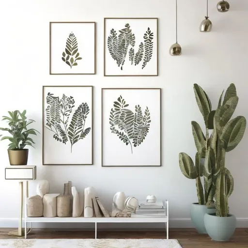 Prompt: create a printable wall art for esty