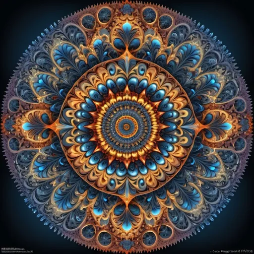 Prompt: π×(7+8+9)^(2)+6.666.666, mandala,fractal, deep wiew,photographic,ultra high resolution,hyperdetailed, masterpiece, 3d modelling.