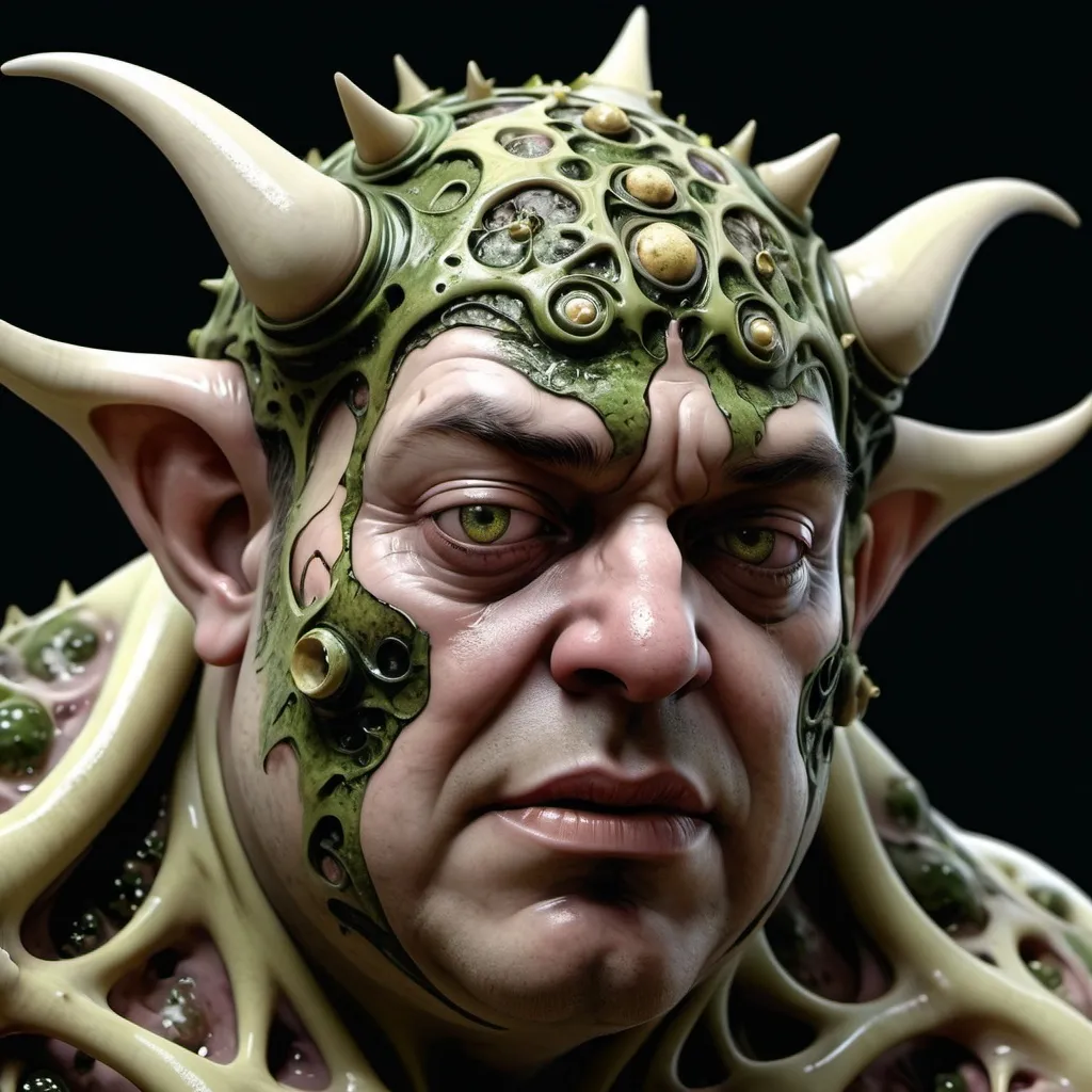 Prompt: Nurgle in human form.((fractal)),((deep wiew)),photographic,ultra high resolution,hyperdetailed, masterpiece, 3d modelling, digital art, Caravaggio art.
