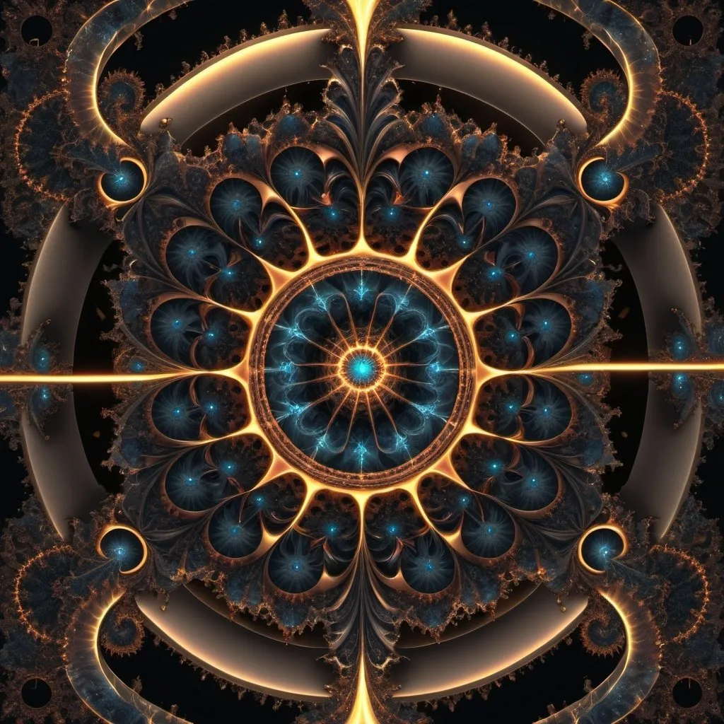 Prompt: π+666^(2),Magus of Power, fractal,4k resolution,hyperdetailed,masterpiece, 3d modelling, abstract art