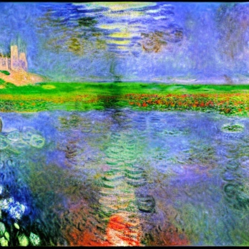 Prompt: a panorama that summarizes the Kabbalistic concept of the sefira Yesod, Monet art, detailed, 8k resolution, ecosystem