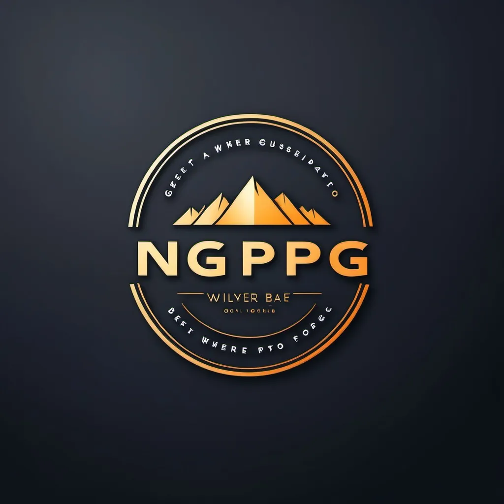 Prompt: Create a logo for a business named NGPG with the motto "get where you want to be".