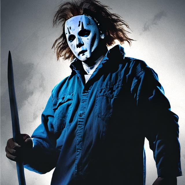 Prompt:  Michael Myers  PNG file