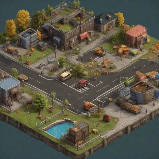 Prompt: Isometric game sprites in photorealism style, RetroStyle Games, highly detailed environment, realistic character design, professional quality, photorealism, isometric view, detailed textures, 3D rendering, lifelike lighting, immersive world, ultra-detailed, game environment, realistic characters, high-res, professional rendering, intricate details, vibrant colors, dynamic poses