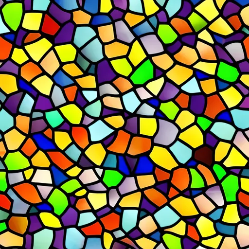 Prompt: Colorful Stain Glass 
Pattern 