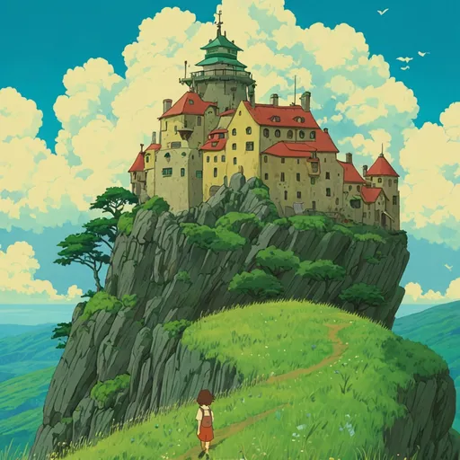 Prompt: Turn this image into Ghibli style 