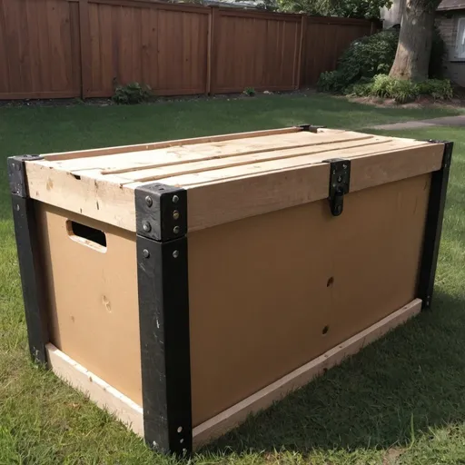 Prompt: The crate was well constructed, framed with solid lumber and held together with scores of screws. To take it apart or even to open the lid, he would need a power drill with a reversible motor and a countersink screwdriver bit. That would require a trip to the hardware store. When disassembled, the enormous box would still be in large pieces—too many of them to put out for the weekly trash collection; he would need to call someone and pay to have it hauled away.
Benny was beginning to feel put-upon. He didn’t like feeling that way. Talmadge Clerkenwell might be eccentric, but there was no reason to suppose he didn’t mean well. Benny was convinced that most people meant well, but sometimes they just didn’t think hard enough about the consequences of their actions.
Furthermore, the longer he regarded the crate, the more that it disturbed him. The overhead fluorescent panels were inadequate, but the huge box seemed to resist illumination; it stood in shadows that appeared to be unrelated to the fall of light, as if a darkness as soft as soot seeped from the thing, gathering under and around it in a miasmic mist.