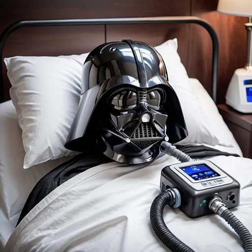 Prompt: darth vader with resmed cpap