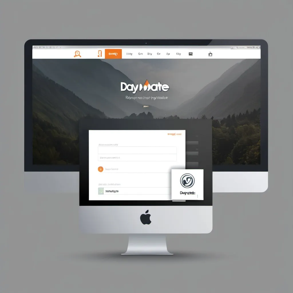 Prompt: I need a image for login page for my website (Daymate)