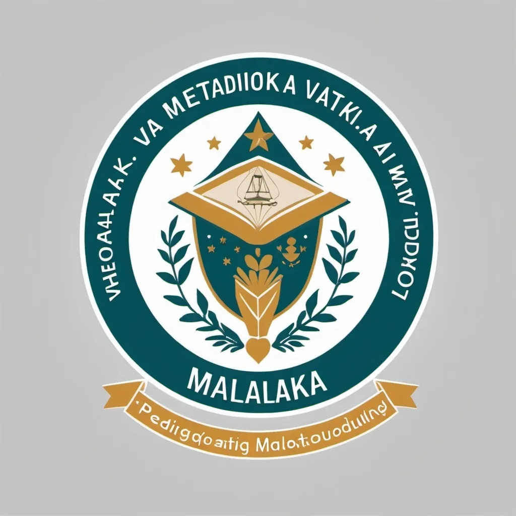 Prompt: Logo about Pedagog va metodika, malaka
